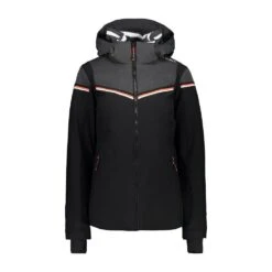 CMP Ladies Two Tone Ski Jacket Black