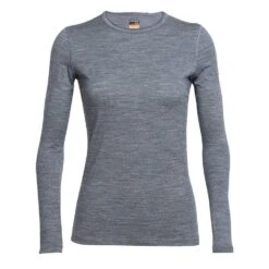 Icebreaker Ladies 200 Oasis LS Crewe -Protest || Salomon || Dakine Store icebreaker base layers heather large icebreaker ladies 200 oasis ls crewe 9420051454248 100514 36362856235250