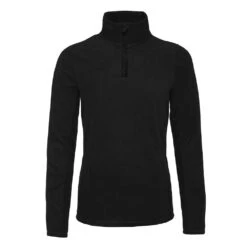 Protest Ladies Mutey 1/4 Zip Fleece Top -Protest || Salomon || Dakine Store protest mid layers black x small protest ladies mutey 1 4 zip fleece top 8718025206087 3610300 15669216018572