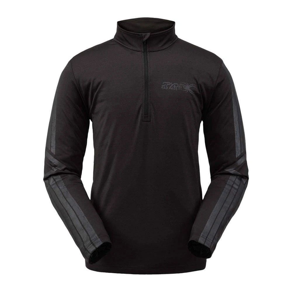Spyder Mens Paramount Zip T-Neck 1 Spyder Mens Paramount Zip T-Neck